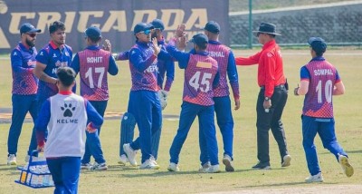 स्कटल्याण्डले नेपाललाई दियो २१३ रनको लक्ष्य